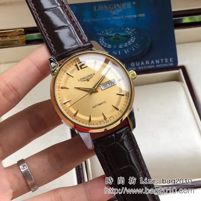 LONGINES浪琴 新款獨家首發 簡約時尚 精品男士腕表 WSS2332